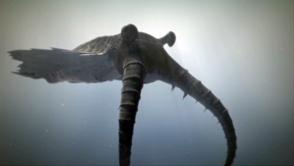 Im Urozean schwimmt Anomalocaris, ein Wesen irgendwo zwischen Hummer und Tintenfisch, mit zwei Stielaugen und zwei Greifarmen am Maul